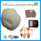 Produto comestível branco do CMC, celulose Carboxymethyl CMC de sódio da pureza alta
