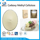 Pó alto do CMC da celulose de Carboxylmethyl do sódio da viscosidade para o produto do gelado